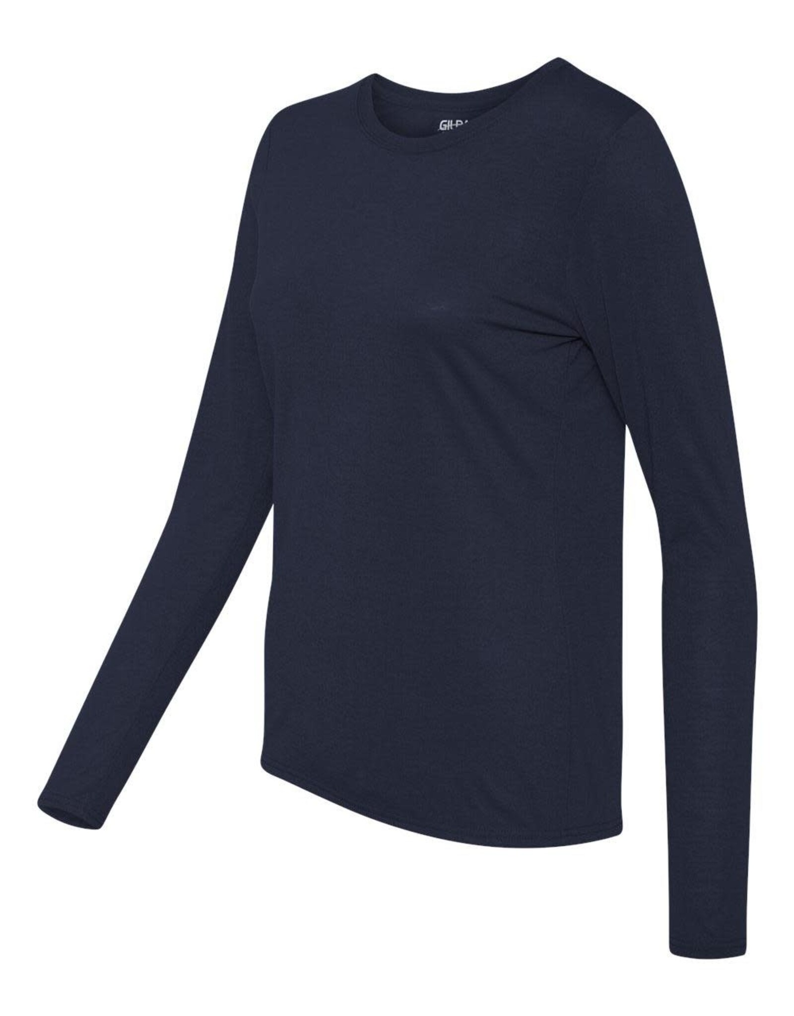 Gildan Gildan Performance Crew Tee l/s  Navy Adult Large