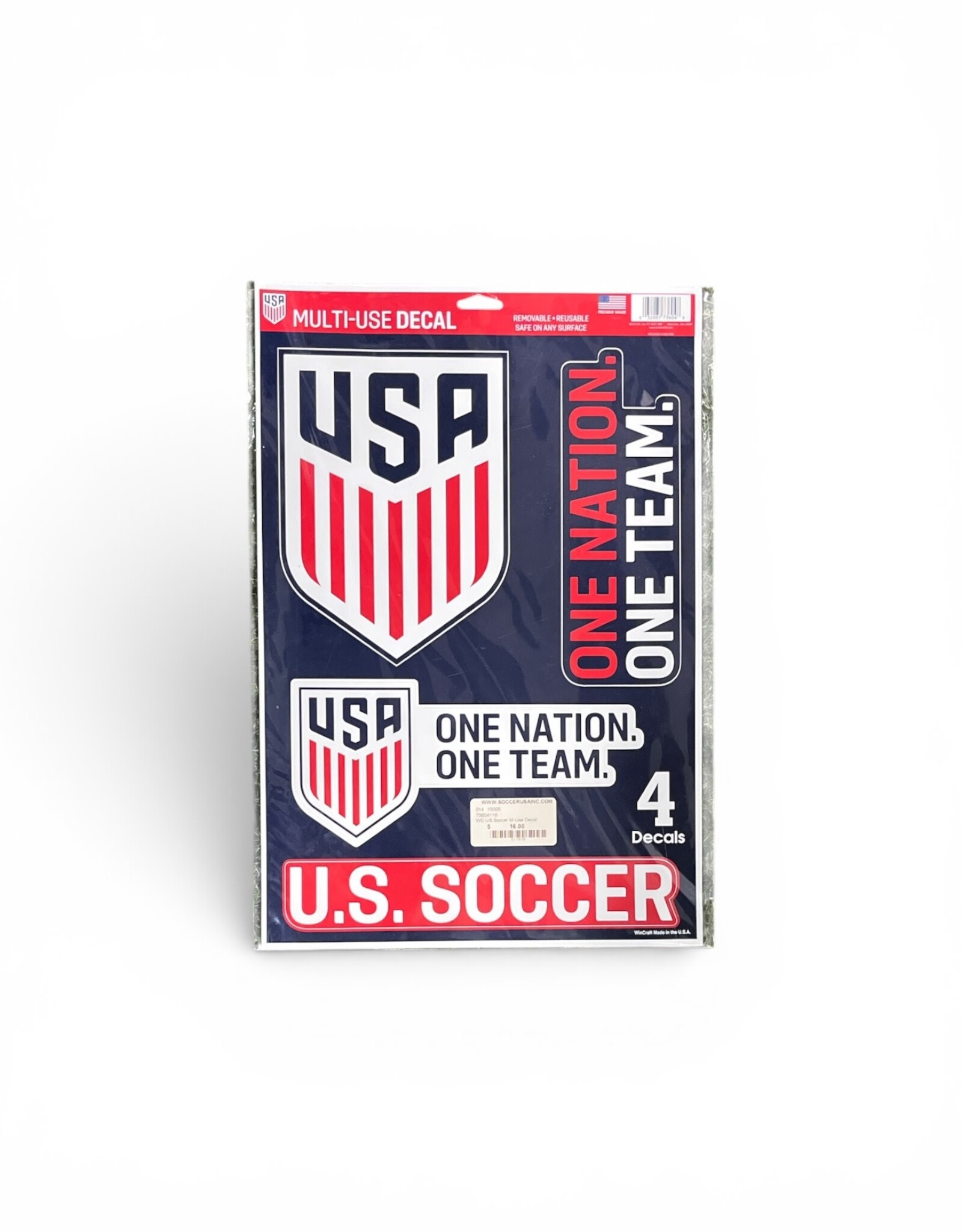 wincarft USA Soccer M-Use Decal