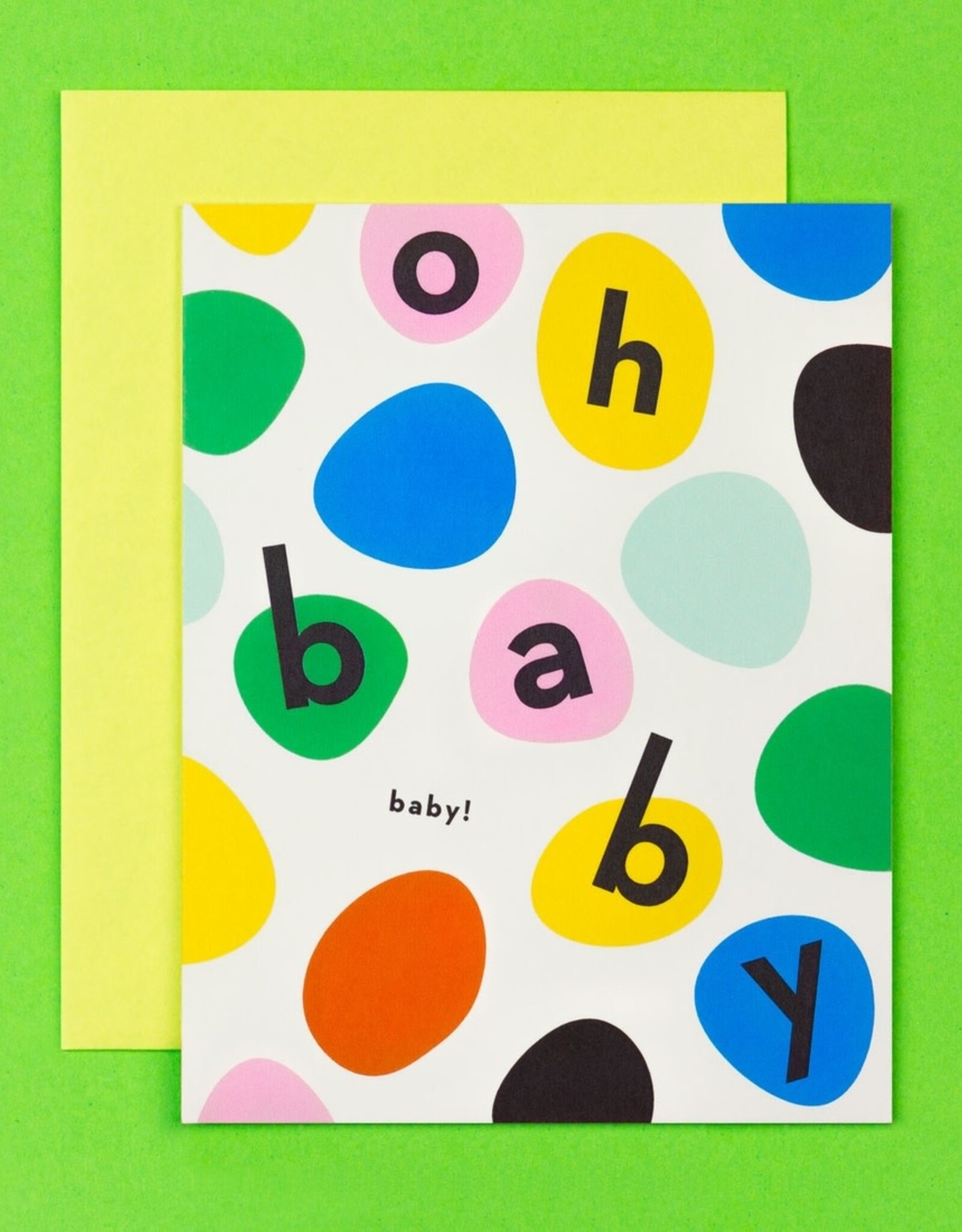 My Darlin Oh Baby Baby Dots Card Stay Forever