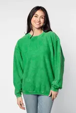 Lili Lu Super Soft Corded Crew Sweatshirt