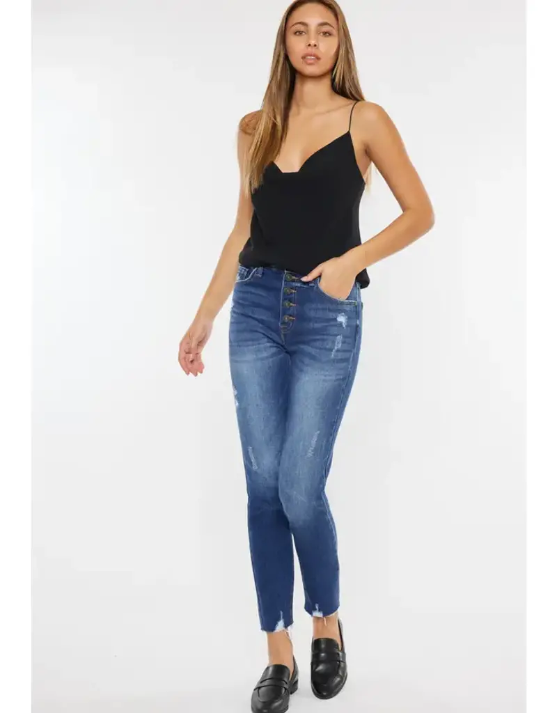 Kan Can KAN CAN HIGH RISE CIGARETTE JEANS