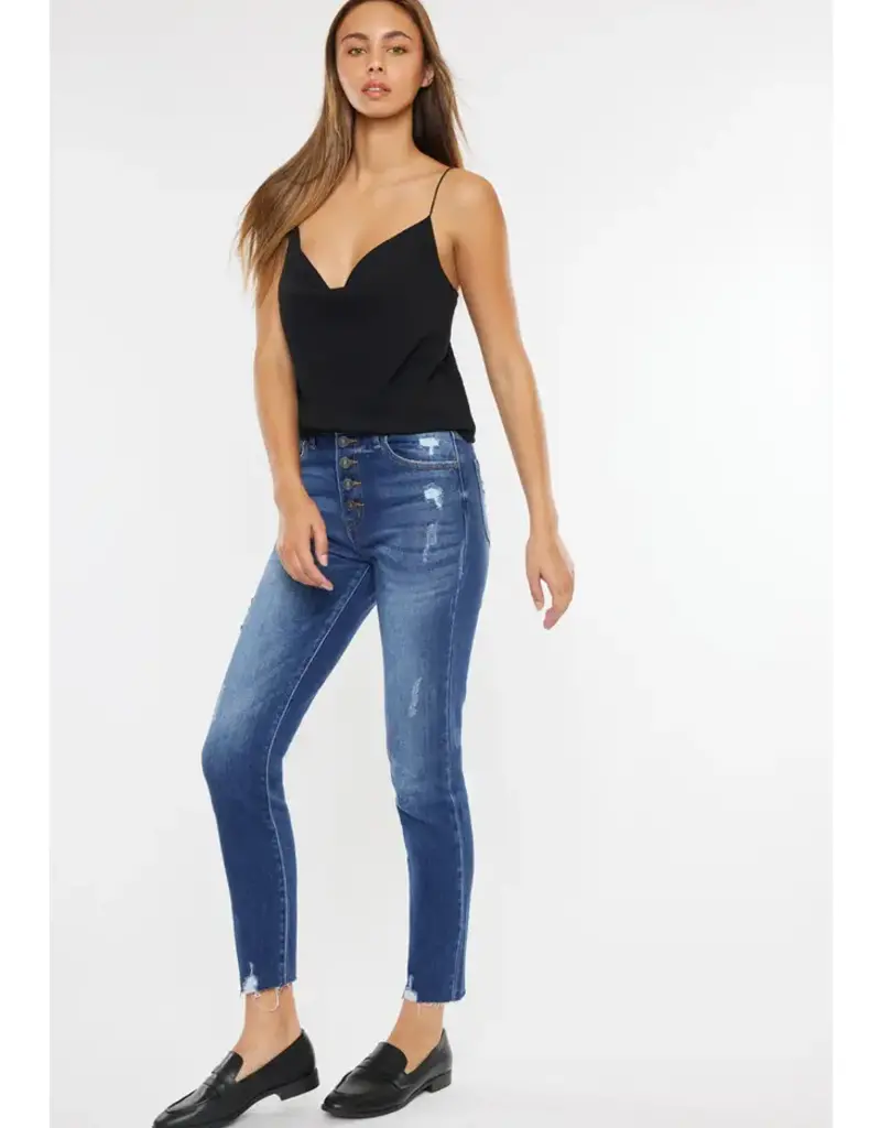 Kan Can KAN CAN HIGH RISE CIGARETTE JEANS