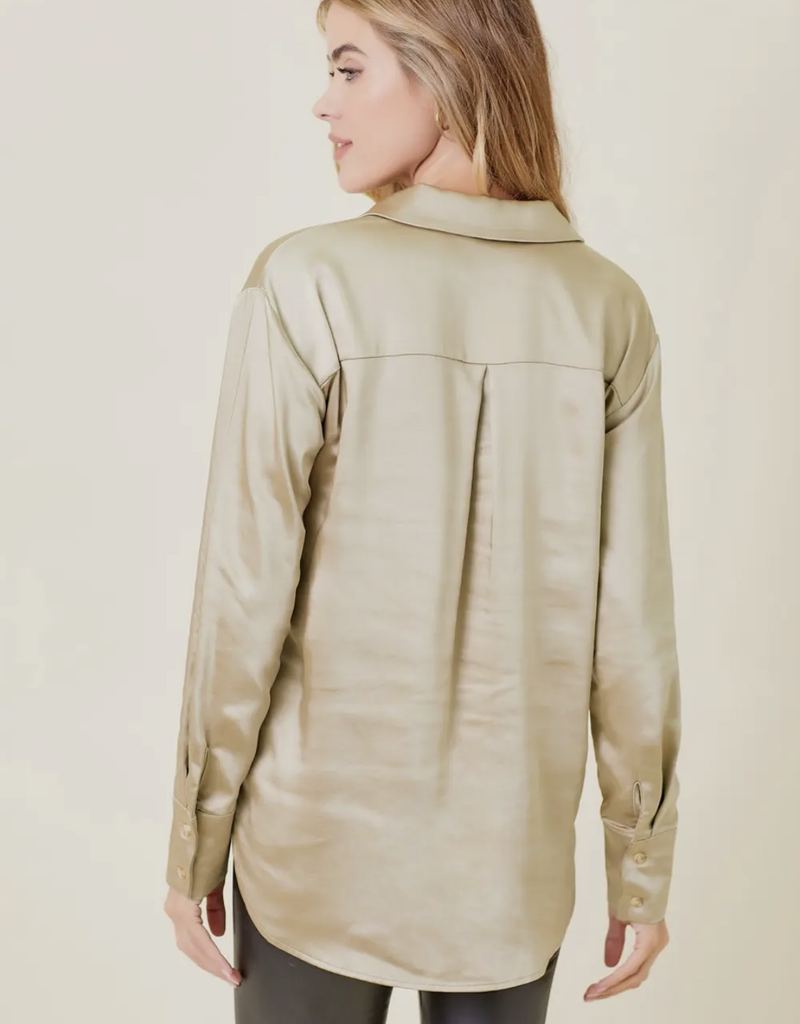 Mystree Satin Silky Blouse
