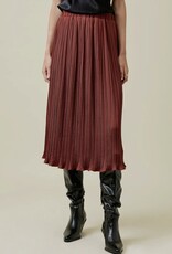 Mystree Pleated Long Skirt