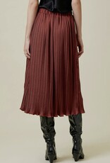 Mystree Pleated Long Skirt