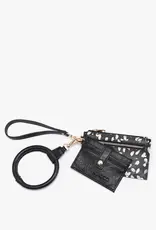 Jen & Co Libby Double Wallet Bangle - Black
