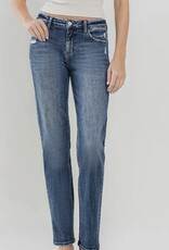 Lovervet Happiness Mid Rise Straight Jeans