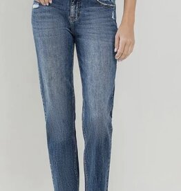 Lovervet Happiness Mid Rise Straight Jeans
