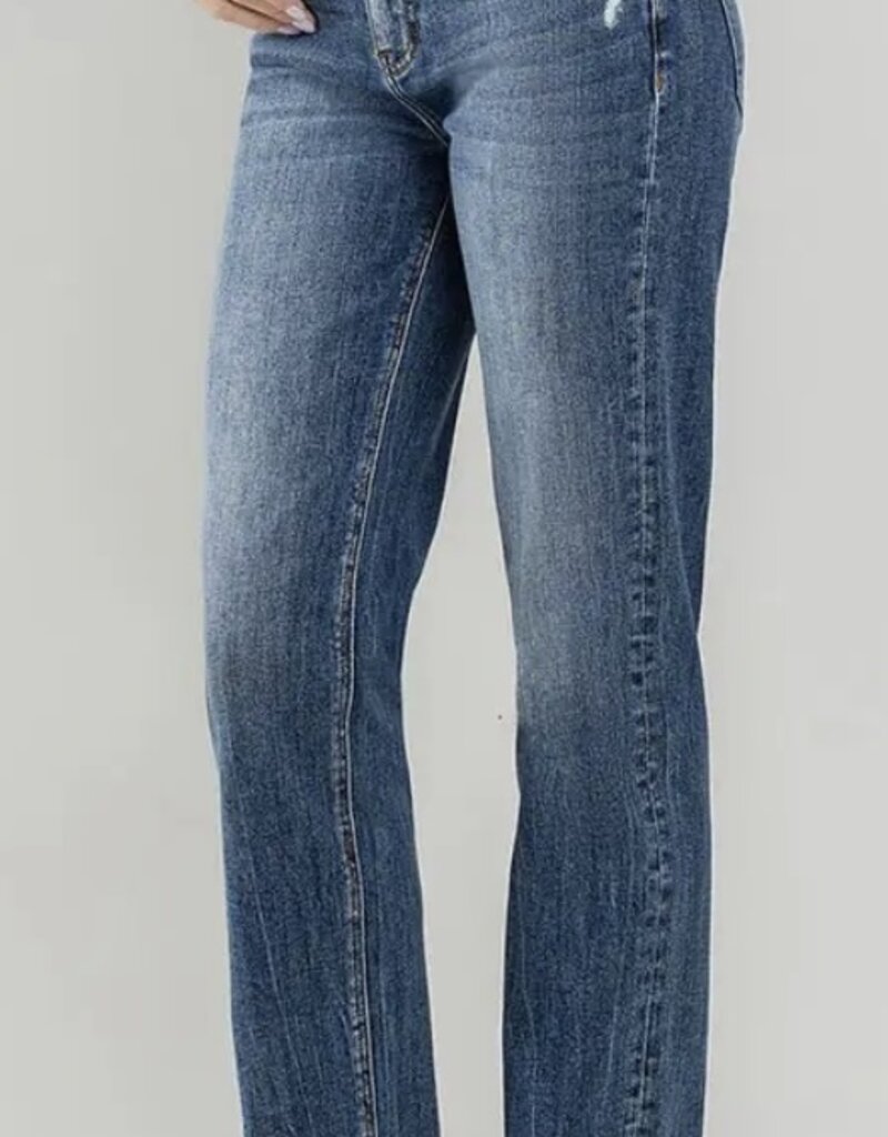 Lovervet Happiness Mid Rise Straight Jeans