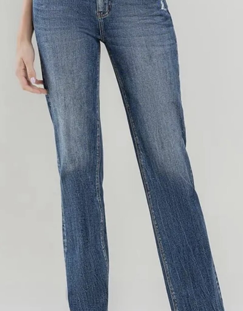 Lovervet Happiness Mid Rise Straight Jeans