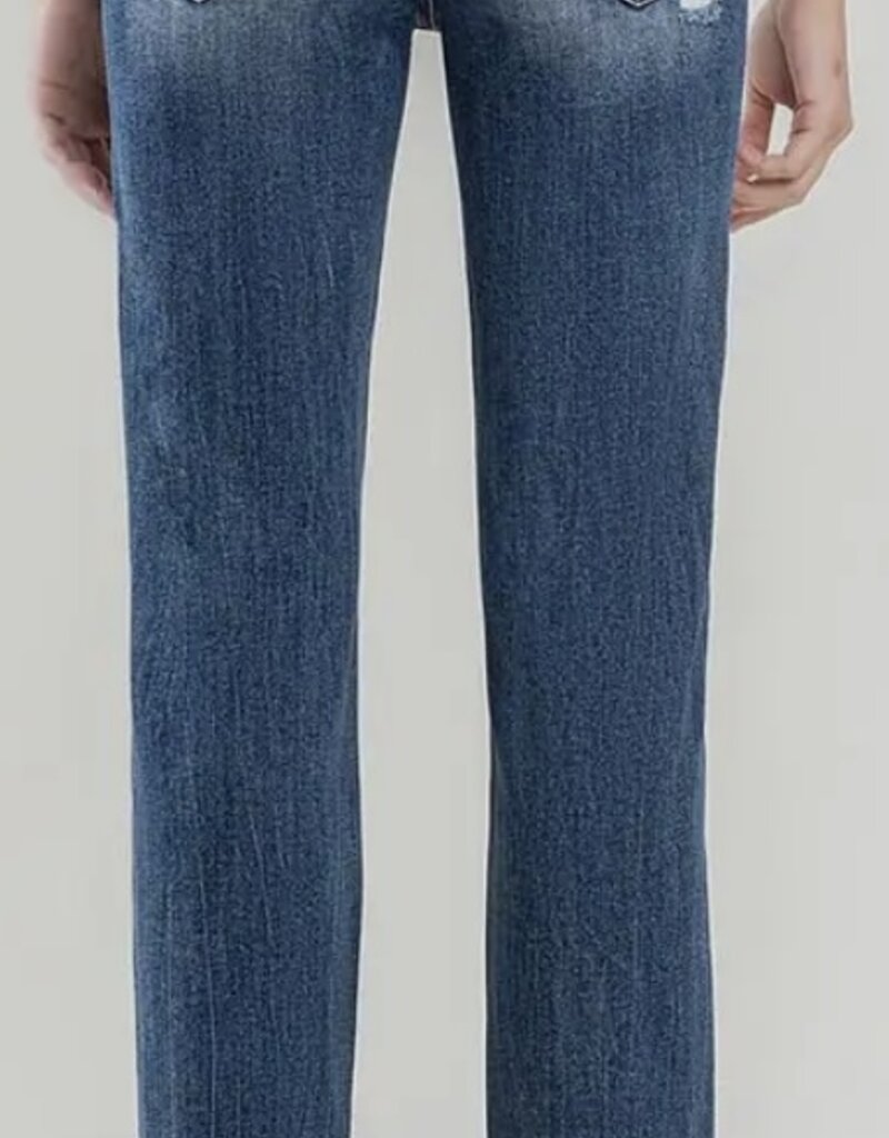 Lovervet Happiness Mid Rise Straight Jeans