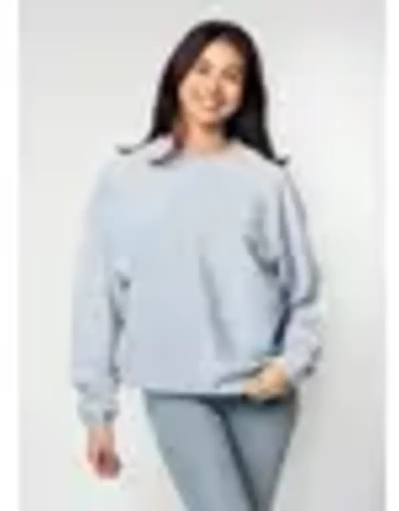 Lili Lu Super Soft Corded Crew Sweatshirt
