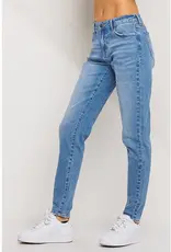 JB Mid Rise Mom Skinny