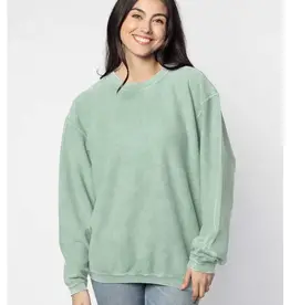 Lili Lu The Original Corded Crew - Sage