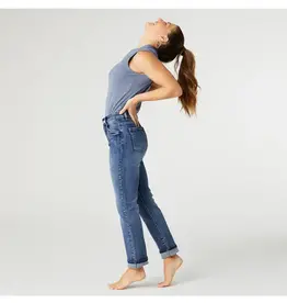 Coco + Carmen OMG  EverStretch Straight Jeans with Bottom Cuff