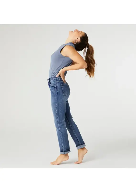 Coco + Carmen OMG  EverStretch Straight Jeans with Bottom Cuff