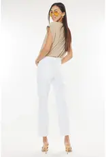 Lili Lu KanCan High Rise Button Fly Jean With Frayed Hem