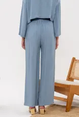 Lili Lu LIGHTWEIGHT  ELASTIC WAIST WITH SIDE POCKETS PANT