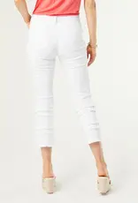 Coco + Carmen Omg Zoeyzip Straight Leg Capri Jeans with Tiered Fringe