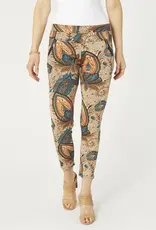 Coco + Carmen Printed Jasmine Zipper Pocket Leggings