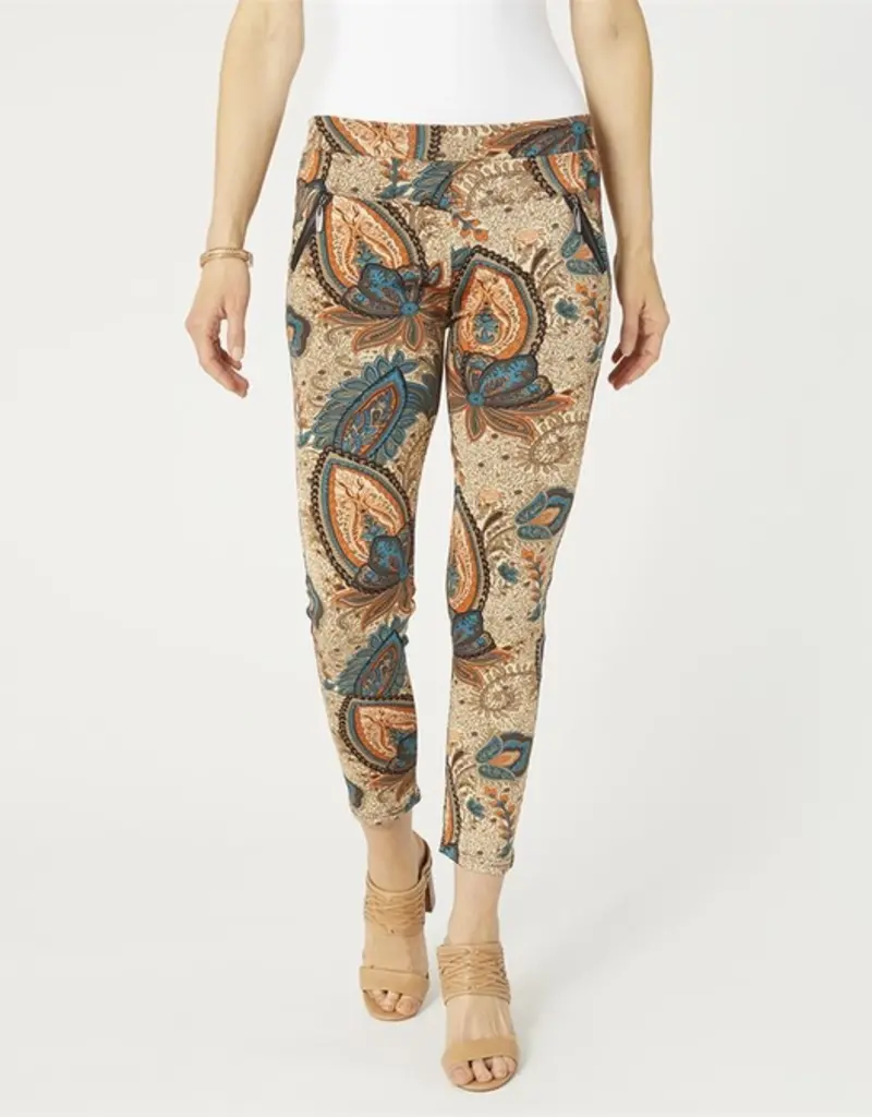 Coco + Carmen Printed Jasmine Zipper Pocket Leggings