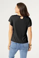 Coco + Carmen Avery Flutter Sleeve Tee