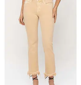 Lili Lu Mid Rise Straight Jeans