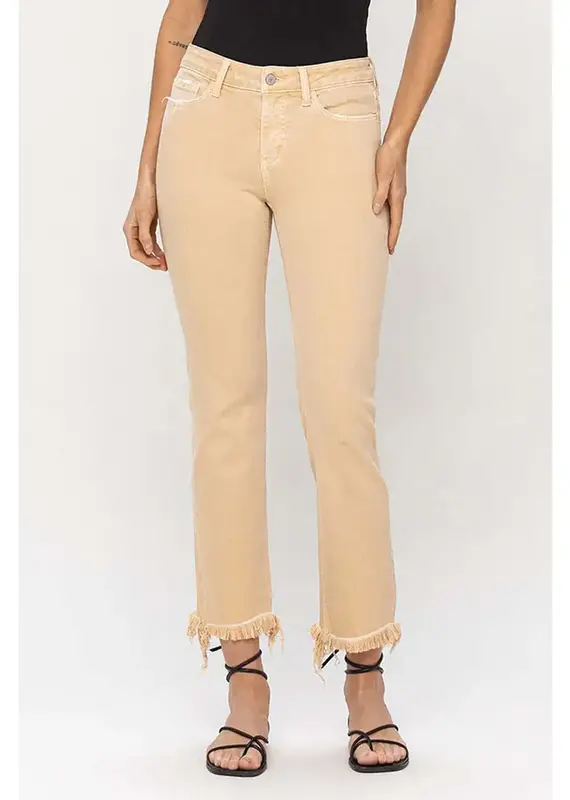 Lili Lu Mid Rise Straight Jeans