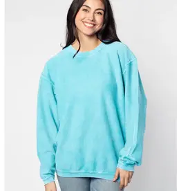 Lili Lu Caribbean - The Original Corded Crew - Oversized - Sizes S thru XL