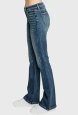 Petra153 MID RISE STRETCH CLASSIC BOOTCUT JEANS