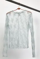 Lili Lu Sheer Lace Mesh Top