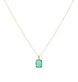 Lili Lu Fia Emerald Necklace