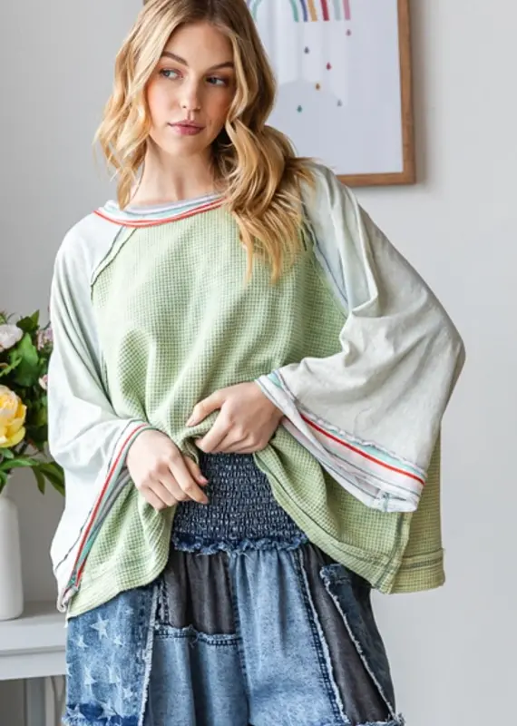 Oversize Mineral Wash Top