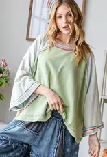 Oversize Mineral Wash Top
