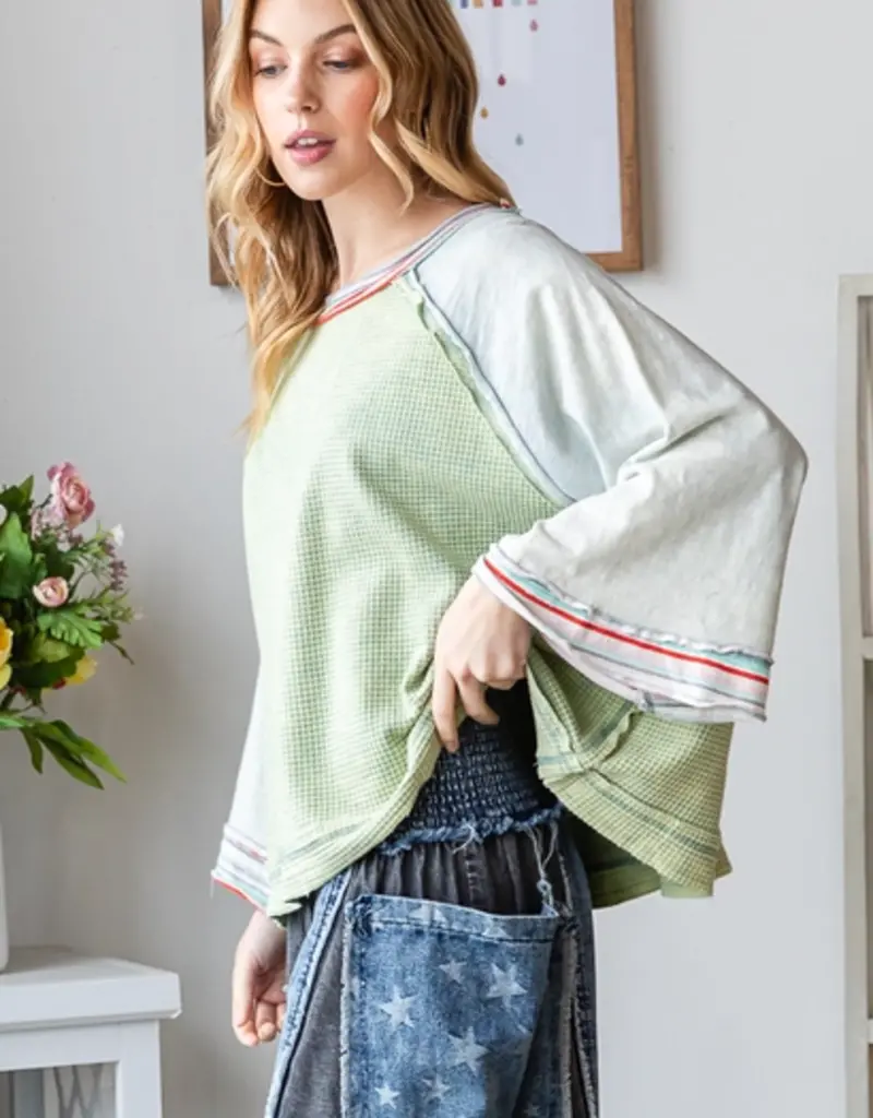 Oversize Mineral Wash Top