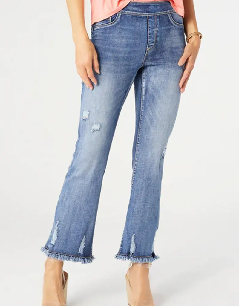 OMG Flare Distressed Jean