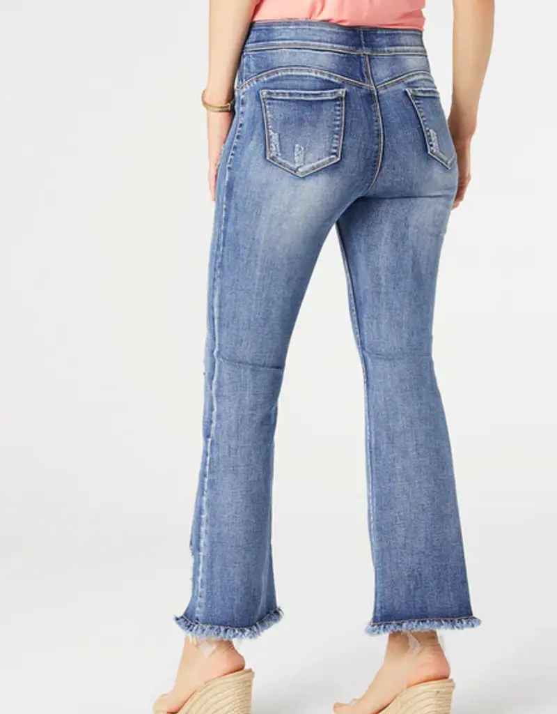 OMG Flare Distressed Jean