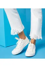 Coco + Carmen OMG Capri w/ Fringed Leg Stretch Fit