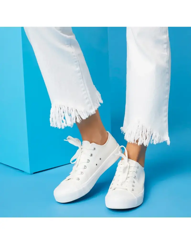 Coco + Carmen OMG Capri w/ Fringed Leg Stretch Fit