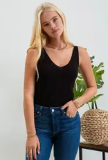 Scoop Neck Knit Tank Top