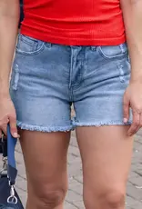Grace and  Lace Girlfriend Relaxed Fit Shorts
