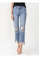 Intelligence High Rise Relaxed Straight Jeans