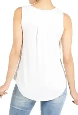Coco + Carmen Erin Pleat Back Tank
