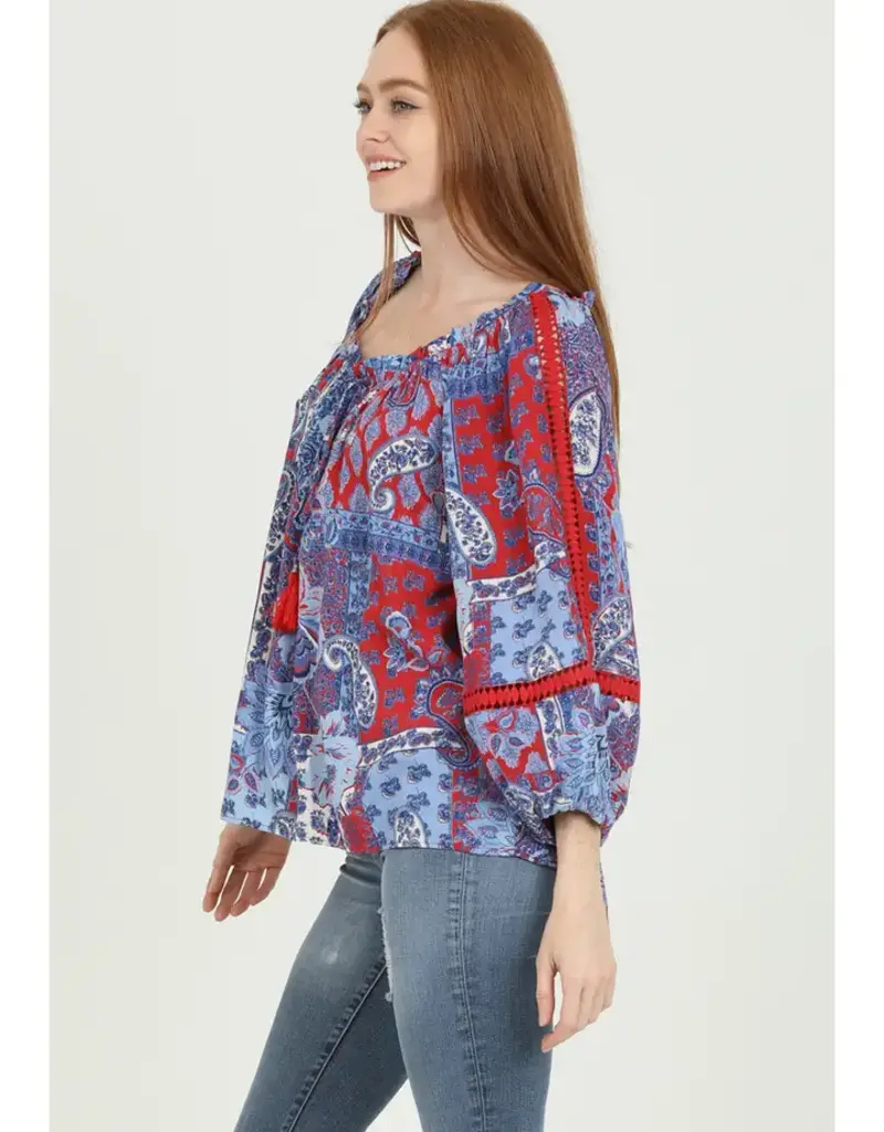 Paisley All Day Top
