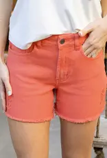 Grace and  Lace Grace and Lace Casual Colored Denim Short