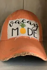 Vacay Mode Hat, Vacay Hat, Pineapple Hat