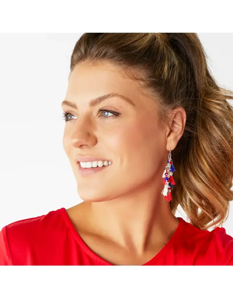 Glory Earrings - 4th of July