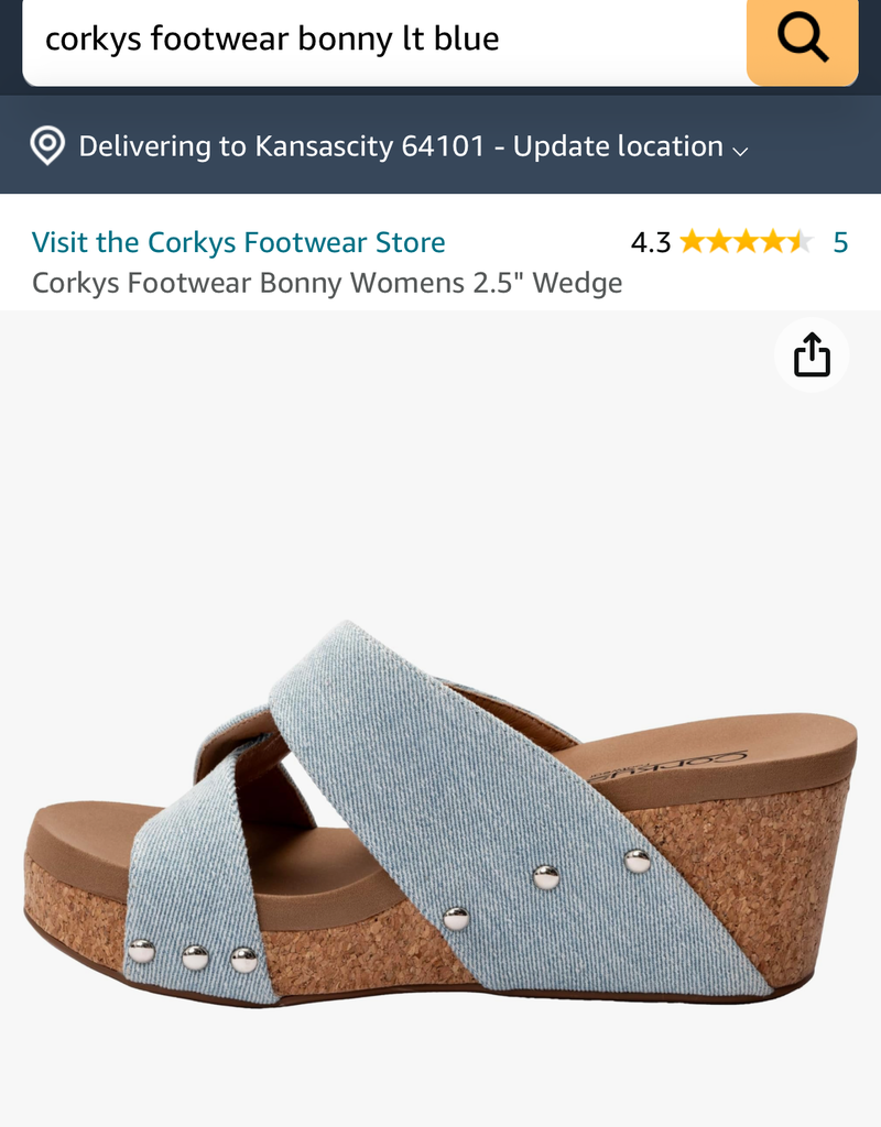 Corkys Corkys BONNY Sandal