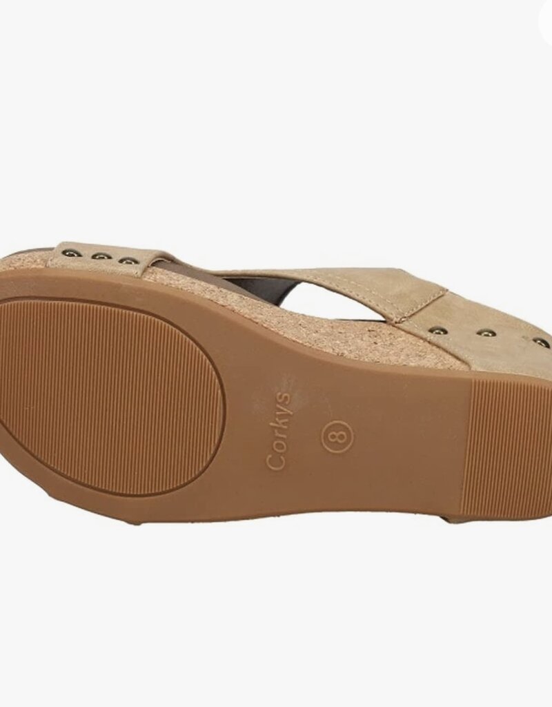 Corkeys Carley Caramel Sandal
