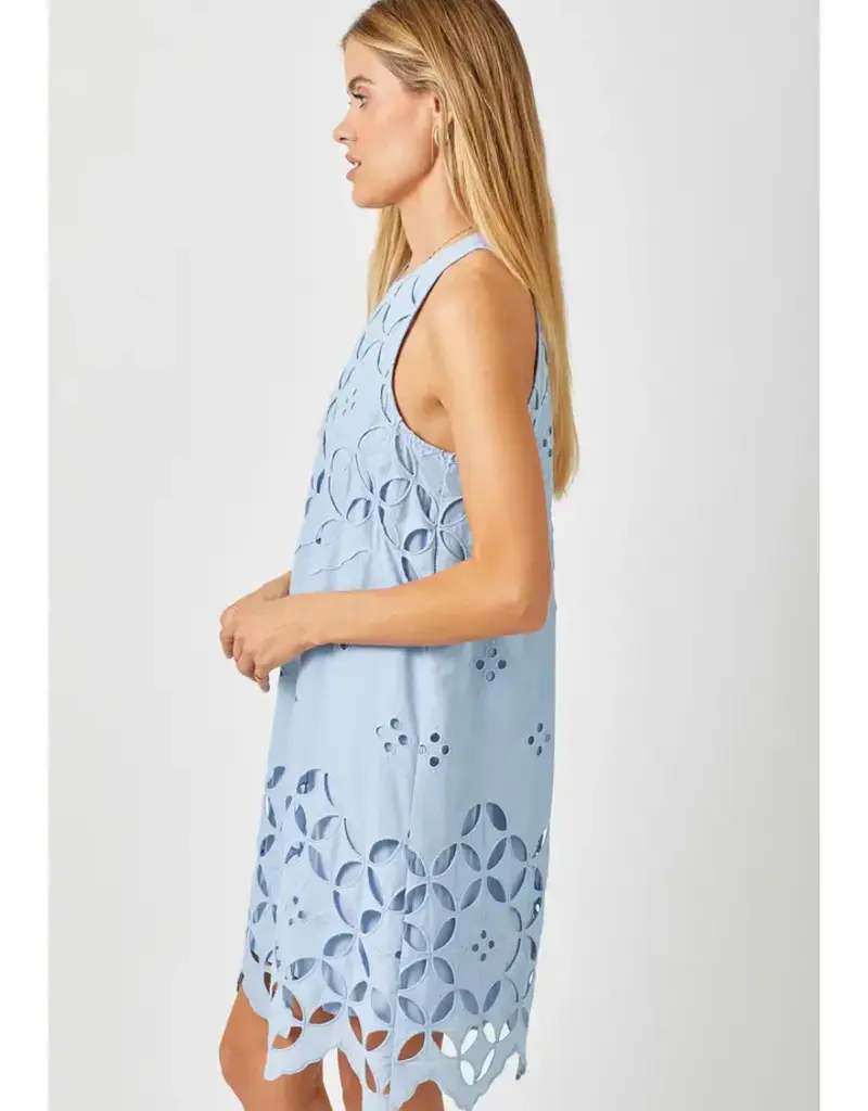 Halter Neck Lace Dress